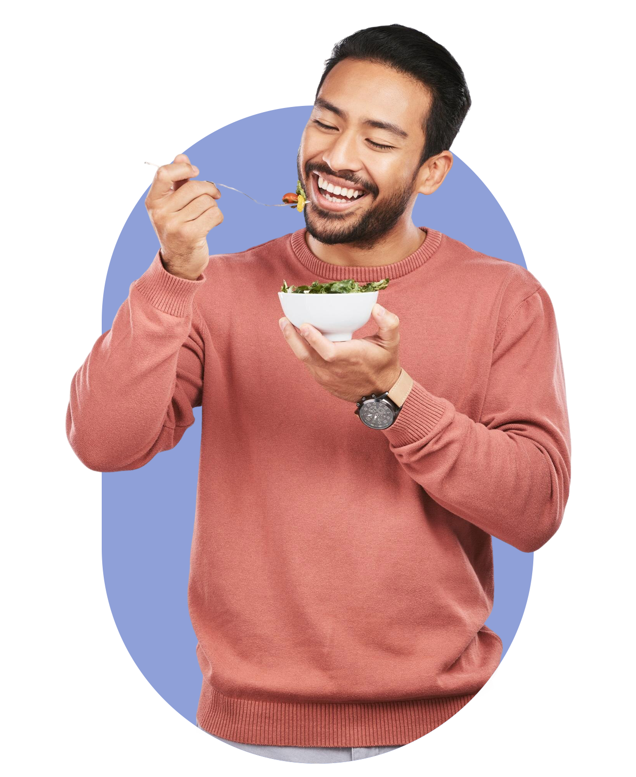 Balanced meal with vegetables, protein and whole foods to support blood sugar control